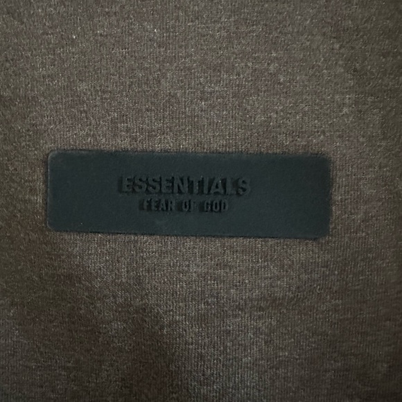 Fear of God Essentials Heather Wood Core Collection Shirt - Picture 2 of 4